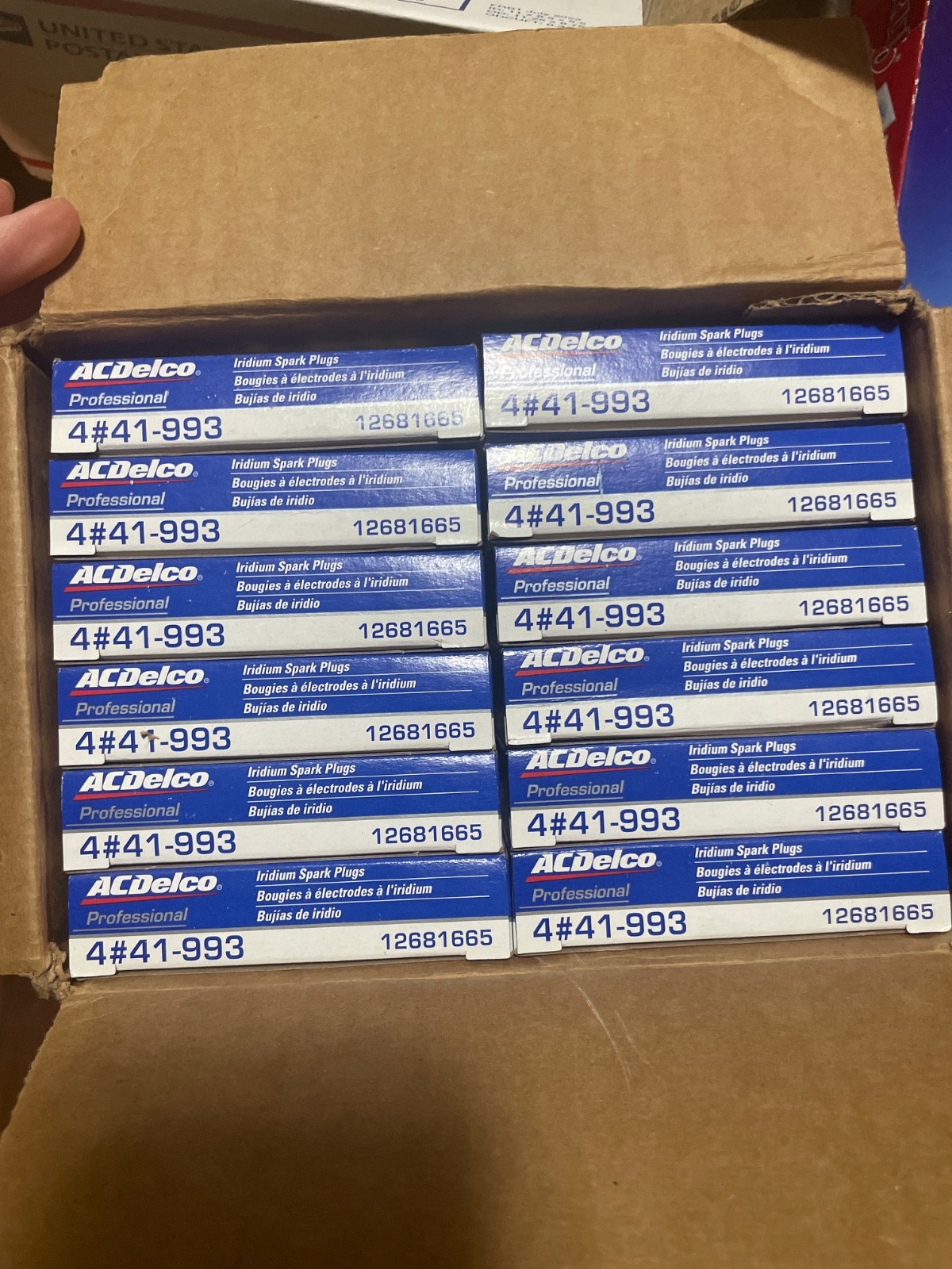 Genuine ACDelco 41-993 Iridium Spark Plugs 12681665 SET OF 4