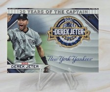 2020 Topps Update Series 20 Years of the Captain Patchs 20YCC-03 Derek Jeter