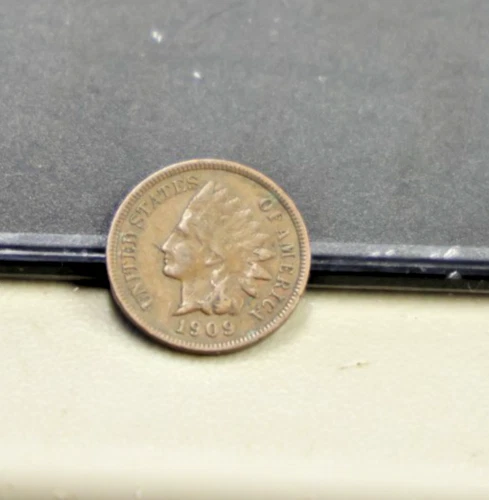 1909 US Indian Cent 1c Semi  Key Date Fine +