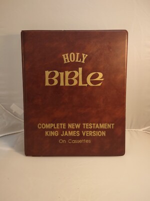 Holy Bible Complete New Testament King James Version on Cassettes | eBay