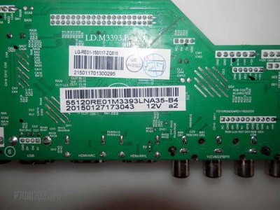 Carte Mère RCA LED55G55R120Q (55120RE01M3393LNA35-B2) – Pièce Détachée TV