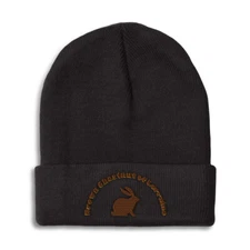 Beanies for Men Brown Chestnut of Lorraine Winter Hats for Women Skull Cap