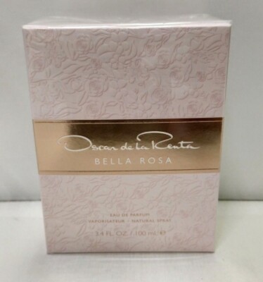 Bella Rosa by Oscar de la Renta 3.3 / 3.4 oz EDP Perfume For Women New in Box