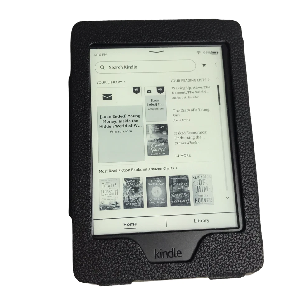 Кожаный чехол протектор для Amazon Kindle Paperwhite eReader - Fintie Folio чехол - Изображение 3 из 4