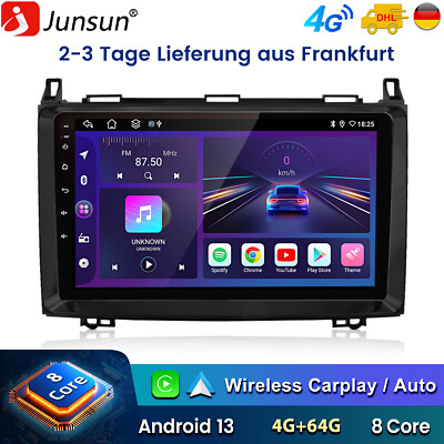 4+64G Carplay Für Benz Vito 2 W639 Viano 2 03-2015 Android 13 Autoradio WIFI DAB