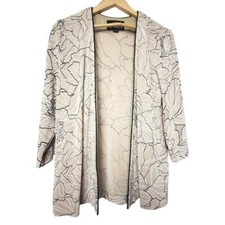 Alex Evenings Women s 3/4 Sleeve Glitter Embellished Jacket Medium