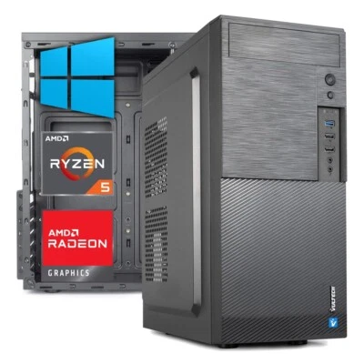 ASSEMBLATI PC Computer AMD RYZEN 5 7600 - Ram 16 GB DDR5 - SSD M.2 500 GB - Windows 10/11