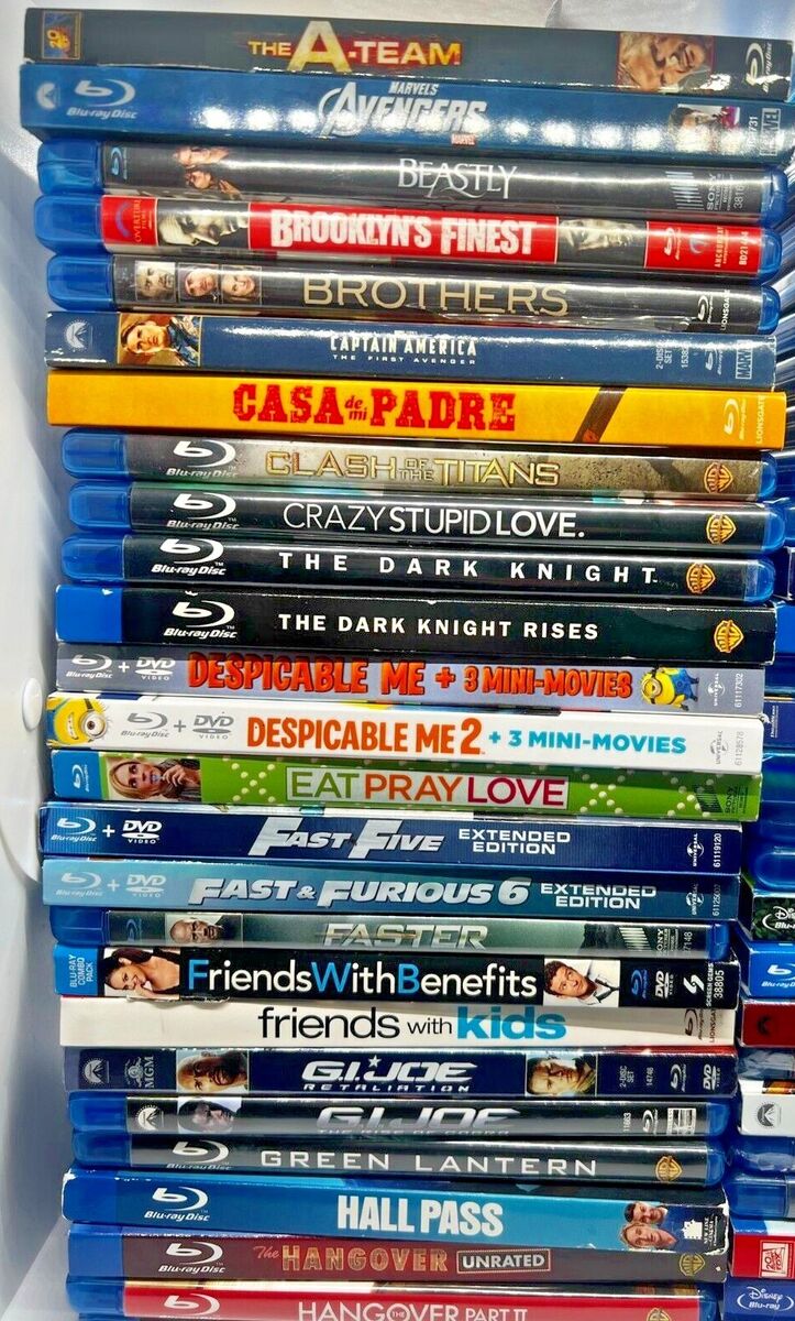 Blu Ray DVD Movies LOT #4 PICK & CHOOSE | $4 Flat Rate Combined Shipping