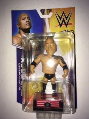 WW SOLAR POWERED SUPERSTAR - THE ROCK - ONLY $25.99 WITH FREE SHIPPING.