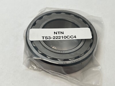 NTN TS3-22210CC4 Spherical Bearing 50x90x23 mm TS3-22210-C-C4 Japan