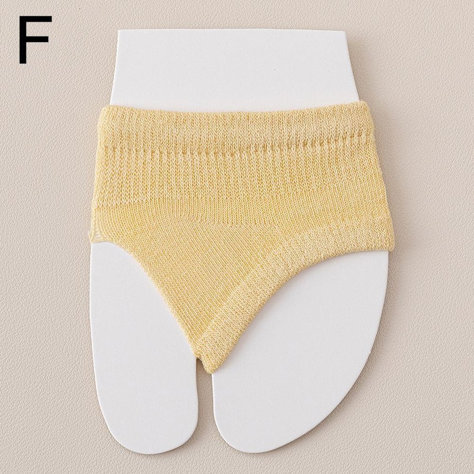 Half Sole Socks Split Flip Socks Sandals Boat Socks With Two Toe Toe