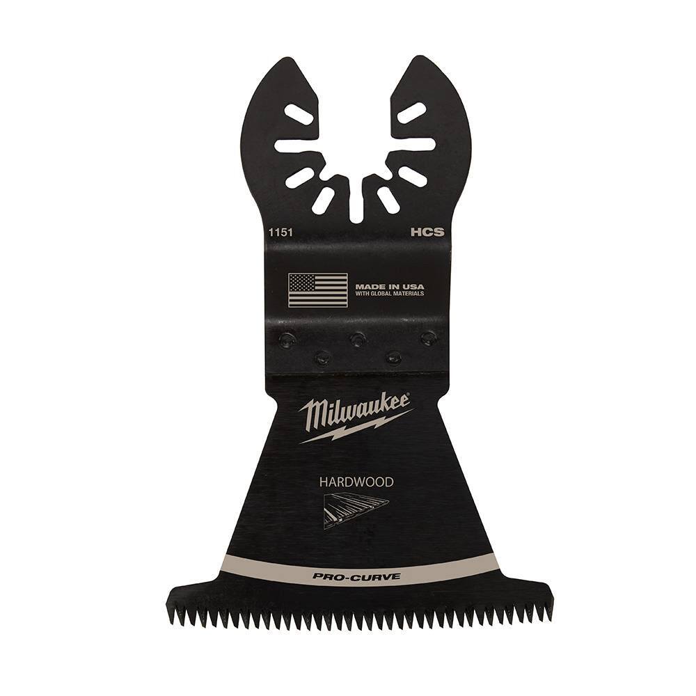 Milwaukee 49-25-1151 OPEN-LOK 2-1/2" Japanese Tooth Hardwood Blade