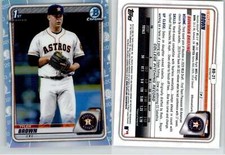Tyler Brown 2020 Bowman Draft Chrome Refractor BD-21 Astros 1st
