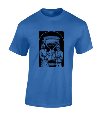 TIME SAND TIMER HERREN T-SHIRT COOLE MODE MEME DESIGN NEU BANKSY TOP NEU