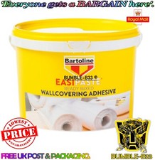 2.5kg Bartoline Ready Mixed Wall Covering Wallpaper Adhesive EasiPaste