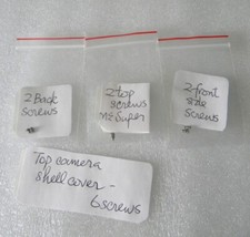 1 set of 6 screws for Pentax ME Super TOP CAMERA BODY COVER  6 screws 