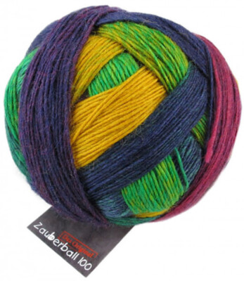 100g Zauberball 100, Schoppel, 100% Schurwolle, Stärke 4, Merino