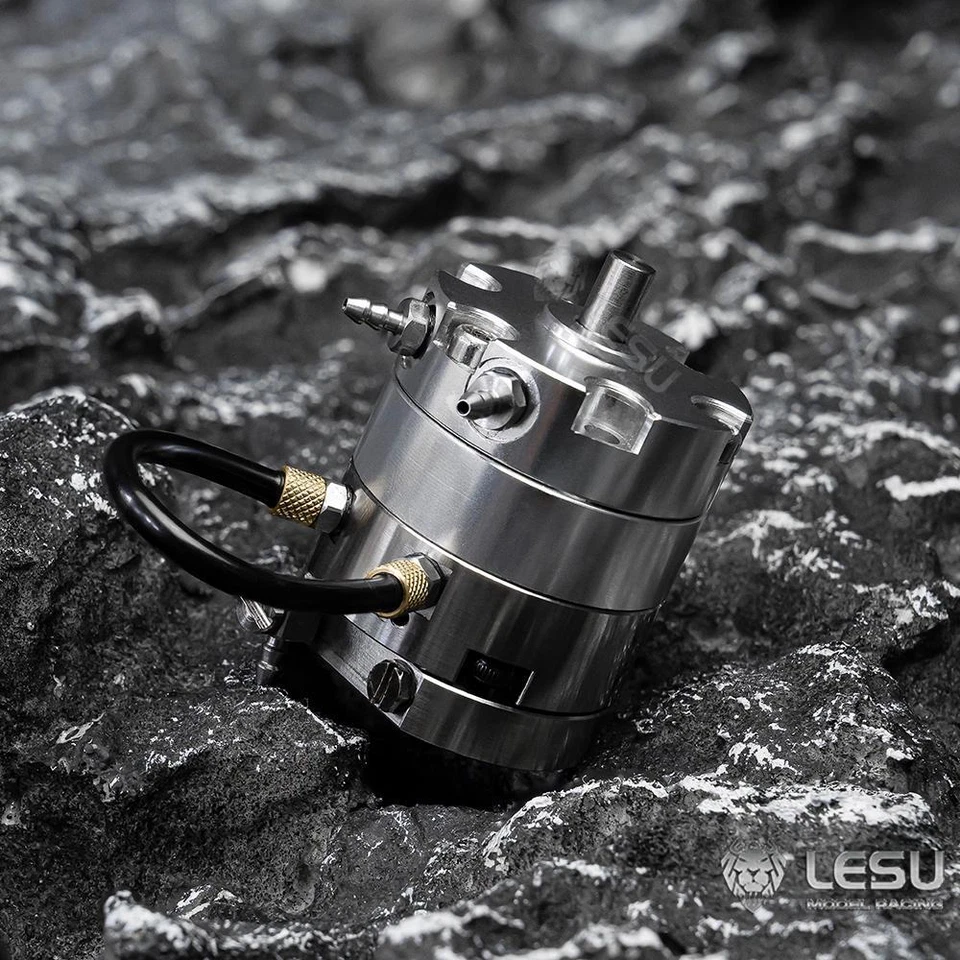 LESU Hydraulic 270° Rotary Motor Oil Slip Ring for 1/14 RC Vehicle Truck Model - Image 2 of 4