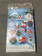 NEW Design Works Craft Inc Plastic Canvas Kit 12 Christmas Ornament 1221 Vintage