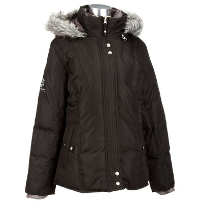 New Free Country Power Down Series BROWN Jacket Women's Sz