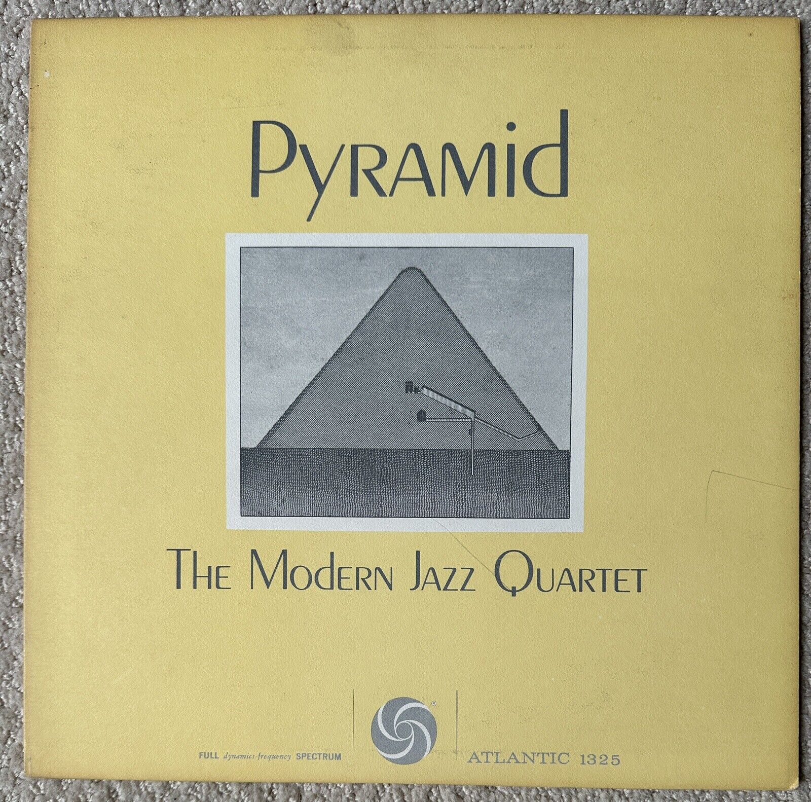 The Modern Jazz Quartet Pyramid LP Vinyl 1960 Atlantic 1325 Mono EX/EX
