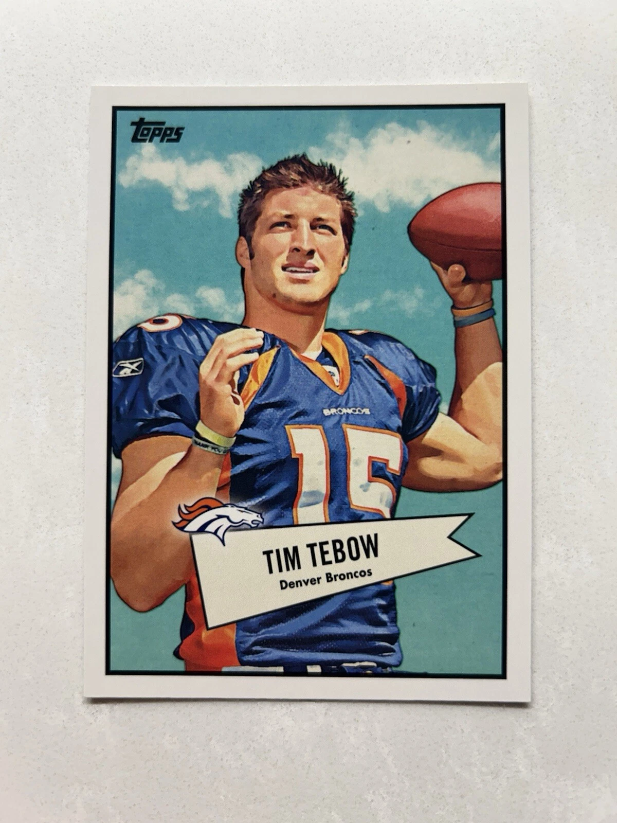 Tim Tebow trading card