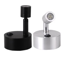 3W LED Picture Desk Light Battery-Powered Lamp Button Cabinet Spotlight Showcase