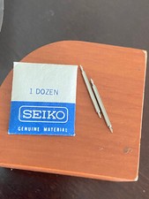 GENUINE OEM SEIKO SPRING BARS ,STL, 46, FOR 22MM BAND, 2PCS ,1.8 MM TUBE,A21CS