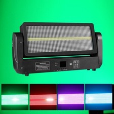 DMX512 400W 864pc RGB 96pc White LED Flash Moving Head Disco DJ Strobe Lighting