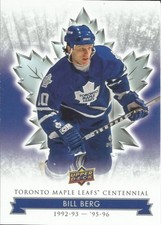Bill Berg #53 - 2017 Toronto Maple Leafs Centennial - Base 
