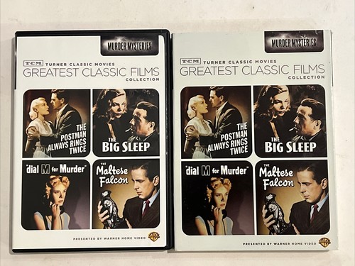 Turner Classic 4 Murder Mysteries Postman Sleep Murder Maltese (dvd 2009) FAIR - Picture 1 of 21