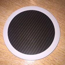 Carbon Black Magnetic Car Tax Disc Holder Windscreen Parking Permit for all Cars