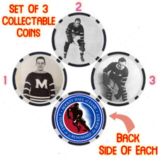 NELSON (OLD POISON) STEWART - HOCKEY HALL OF FAME - COLLECTABLE COIN SET