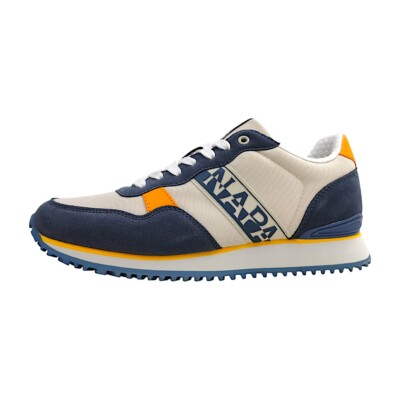 Napapijri Cosmos Herrenschuhe sportlicher Schnürer Blau Freizeit