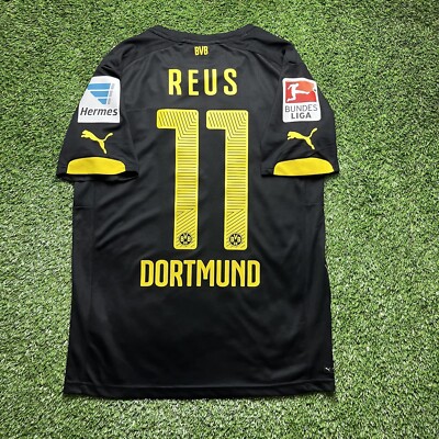 2015 2016 Borussia Dortmund Reus Jersey Shirt Kit Black Away