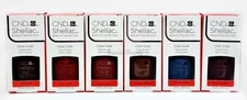 CND Shellac 0.25oz - All 6 shades from CRAFT CULTURE Collection 91250-91255