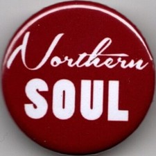 NORTHERN SOUL Pin Button Badge 25mm - KEEP THE FAITH - WIGAN CASINO TORCH - KTF