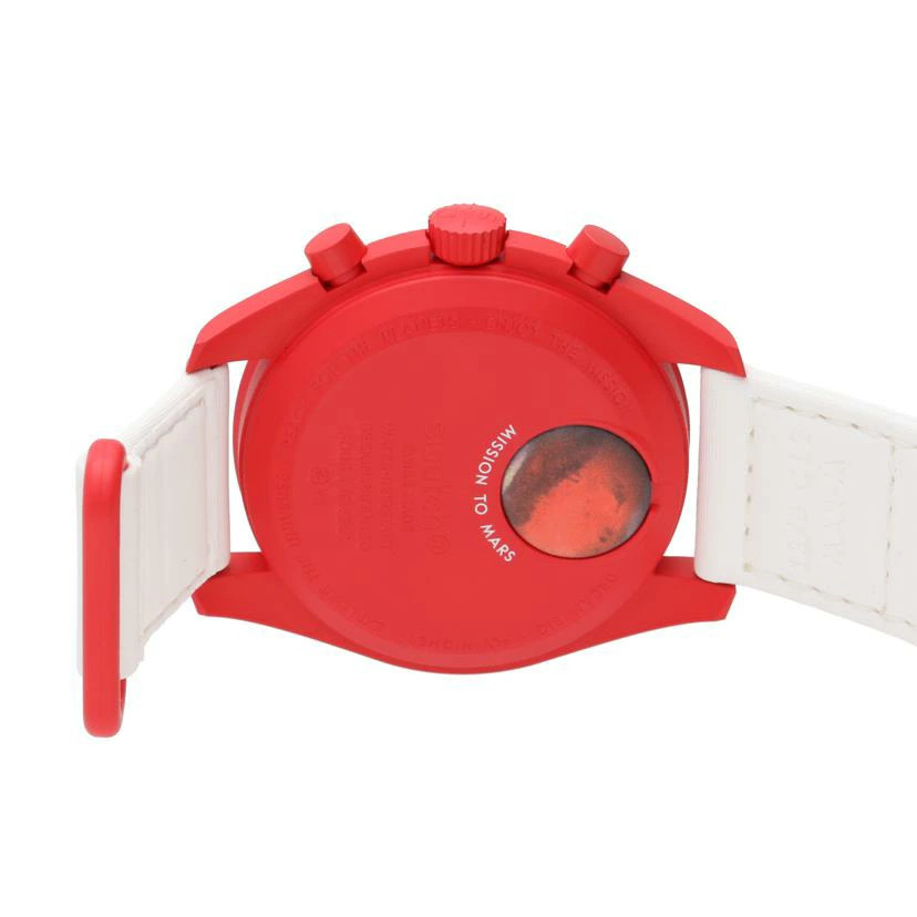 OMEGA Moon Swatch SO33R100 Used Watch #4167 image 3