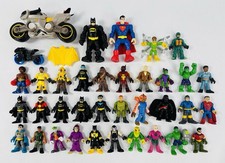 Huge Imaginext & Playskool Heroes Lot 35+ Figures Batman Hulk Superman Vader Huge Imaginext & Playskool Heroes Lot 35+ Figures Batman Hulk Superman Vader - Image 1