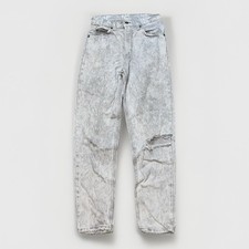 Vtg 80s Levi’s 550 Acid Wash Denim Jeans Mens Sz 30x32 USA Made Distressed Rare