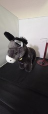Aurora Miyoni Tots Stuffed Plush Toy DONKEY FOAL Gray White Animal 7
