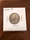 1932-P Washington Quarter - AU+ - 25c Silver US Quarter