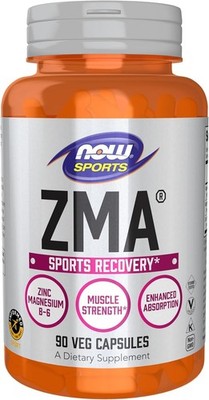 NOW Sports Nutrition Recovery Capsules, ZMA (Zinc, Magnesium and Vitamin B-6),