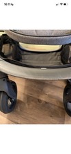 I Candy Orange Pram Blue Mist Marl Colour, Full Travel System