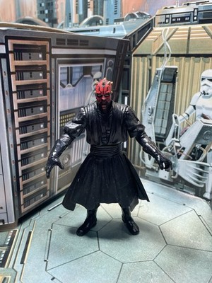 Star Wars 3,75'' Darth Maul abnehmbare Gliedmaßen magnetische Actionfigur