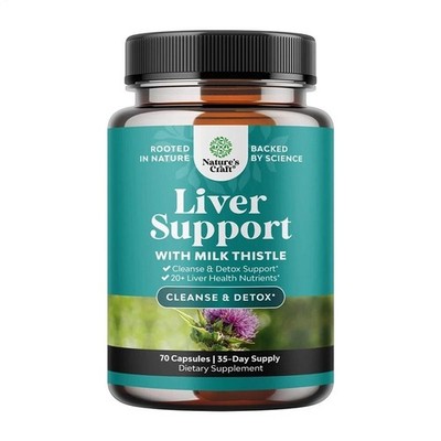 Liver Cleanse And Detox & Repair Formula - Herbal Liver Support Supplement