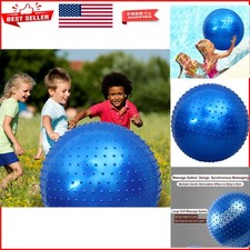 Ultimate Outdoor Sensory Exercise Ball - 33.5  Inflatable Fun for Kids