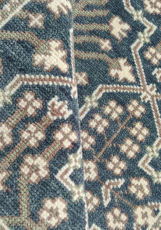 Luxury Vintage Hand Knotted Turkish Oushak Area Rug 7x9 8x10 9x12 10x14 12x15 ft - Image 4 of 4