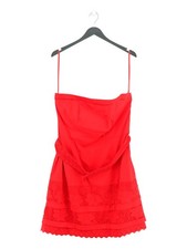 Coast Mini Dress UK18 in Red