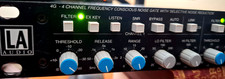 LA Audio 4G 4 Channel Frequency Conscious Noise Gate & Selective Noise Reduction